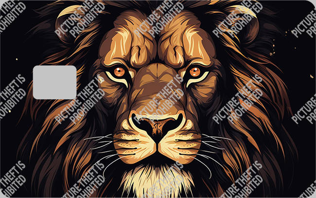 Bank  Card Sticker-BC-1984